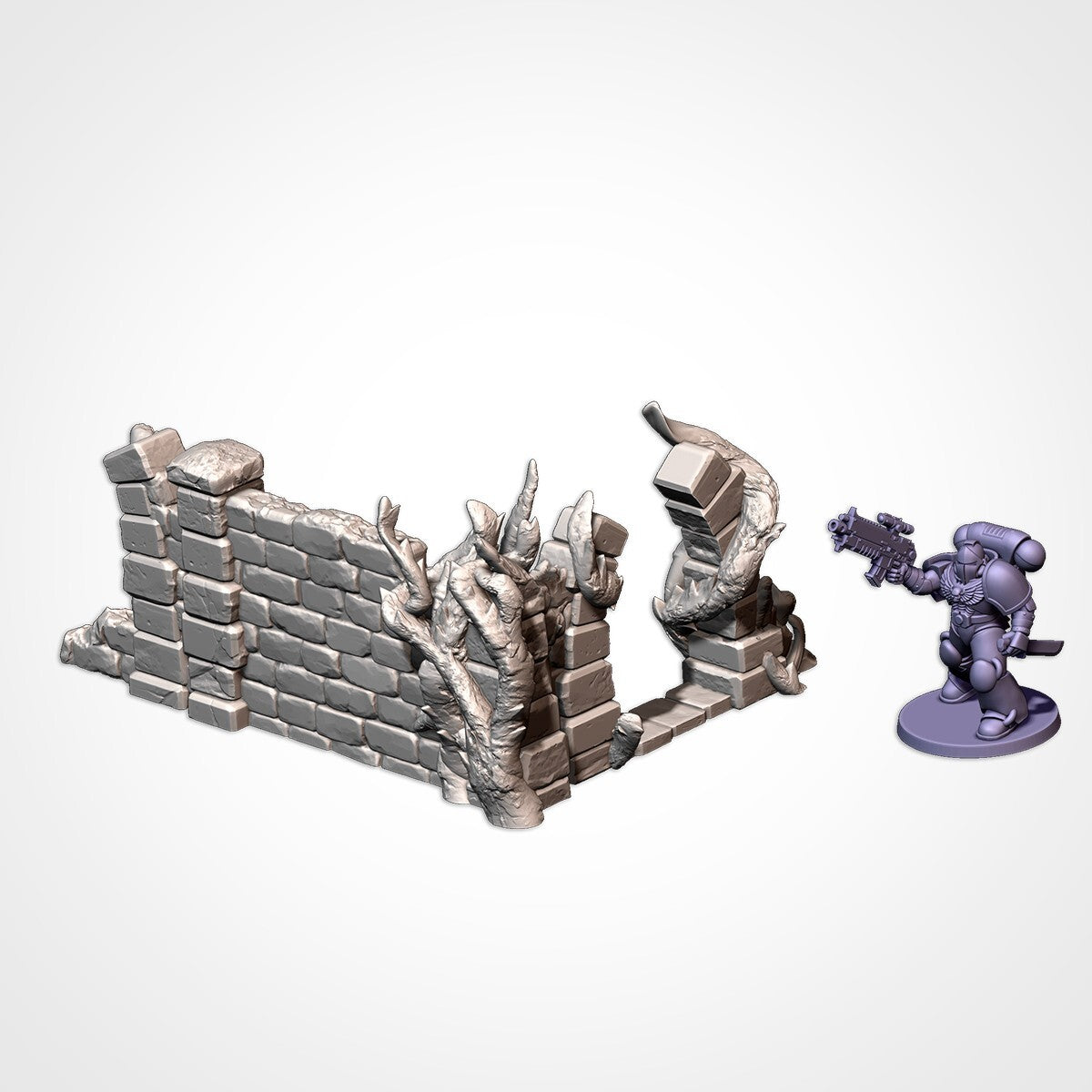 Abandoned Ruins - G-W compatible competitive Tabletop Terrain