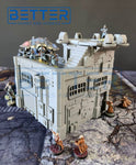 Neo City - Building 6. Terrain for sci-fi tabletop wargaming 28-32mm & 15mm scale