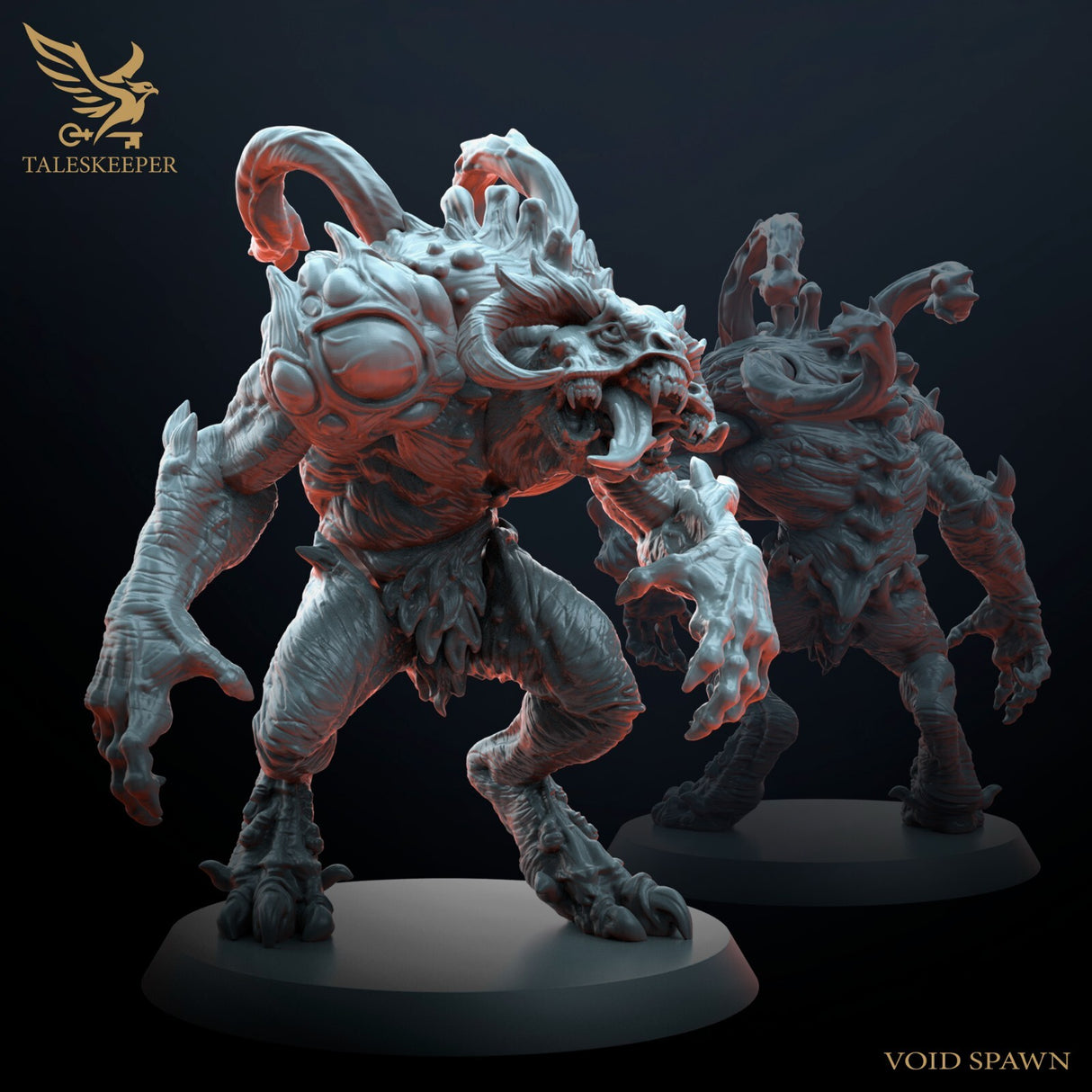 Void Abomination & Spawn - Abyssal Gaze Miniatures