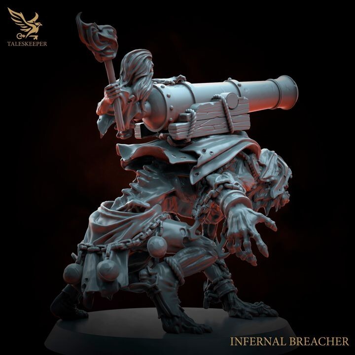 Infernal Breachers - Tales Keeper Miniature