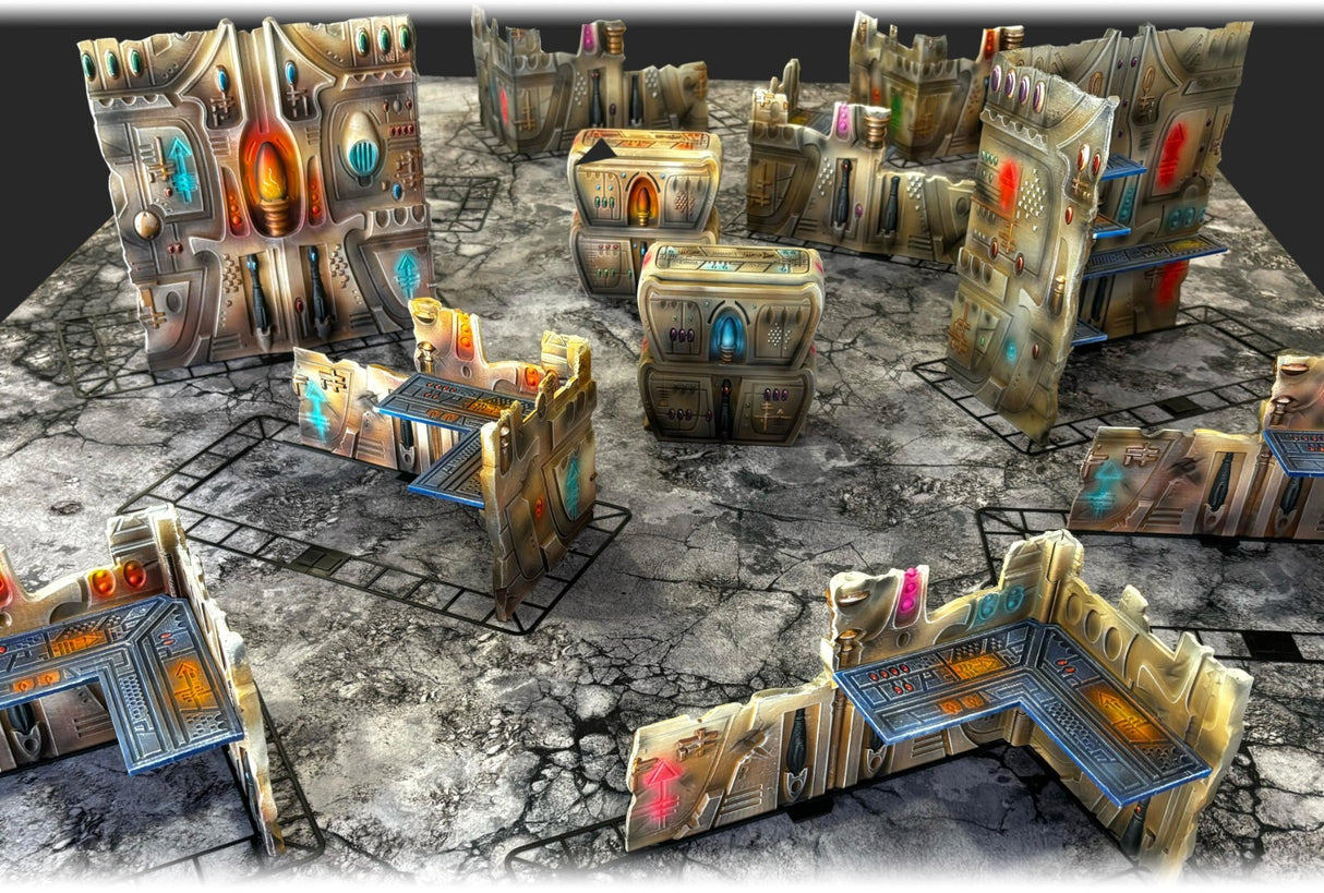 Eldar - Foldable, WTC Competitive Tabletop Terrain