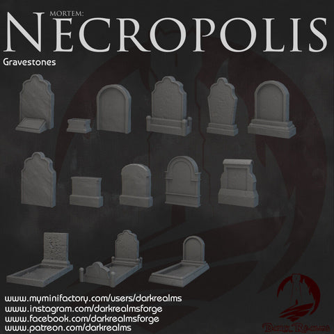 Gravestones - Necropolis