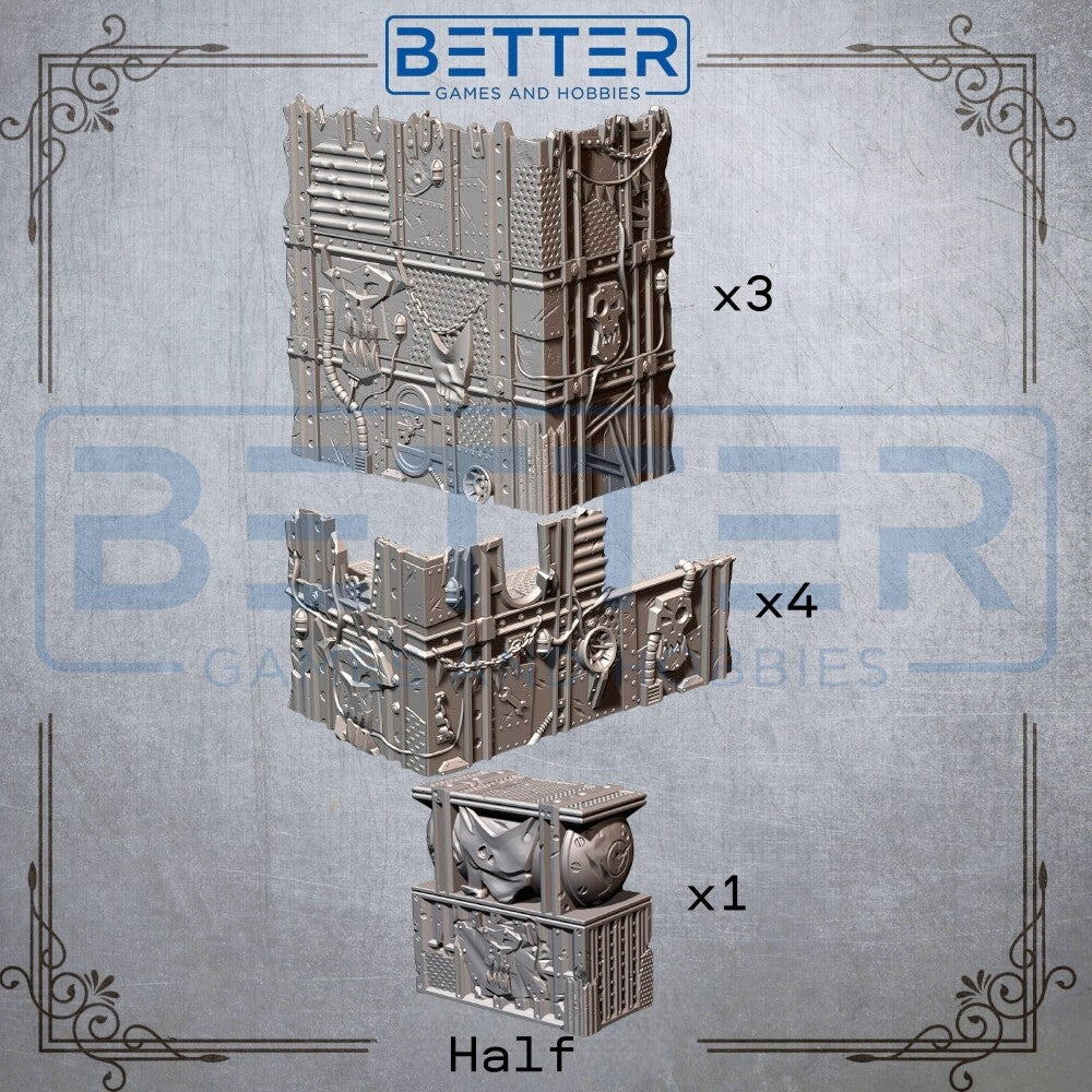 Orks - Foldable, WTC Competitive Tabletop Terrain