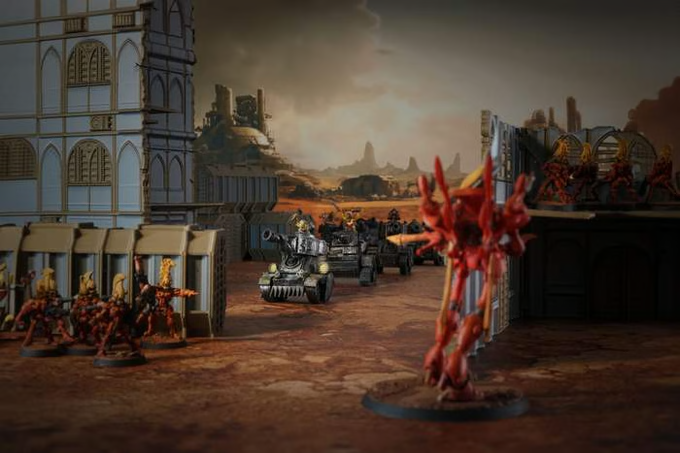 Imperial Gothic - WTC Competitive Tabletop Terrain. Dual Color.