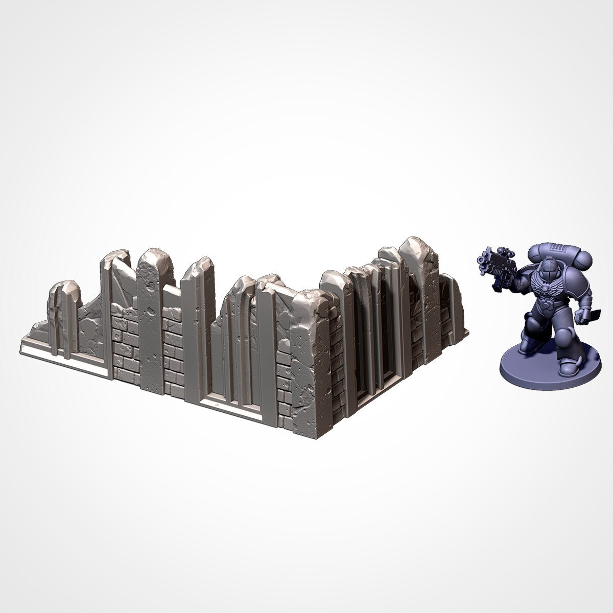 Classic Ruins - G-W compatible competitive tabletop terrain