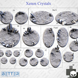Xeno's Crystals - Themed Bases and Toppers for sci-fi & fantasy wargaming