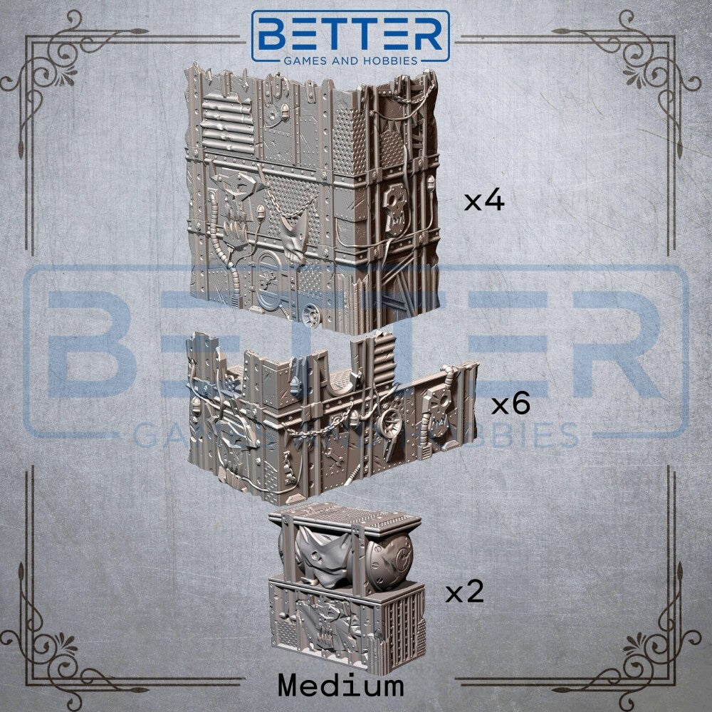 Orks - Foldable, WTC Competitive Tabletop Terrain