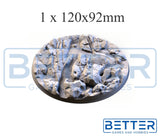 Volcanic - Themed Bases and Toppers for sci-fi & fantasy wargaming