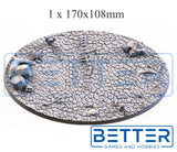 Cracked Desert - Themed Bases and Toppers for sci-fi & fantasy wargaming