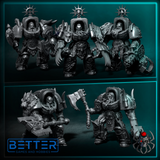 Torso, Sons of the Storm - Ulfaborg Shields. Conversion parts for sci-fi wargaming, New Termi's