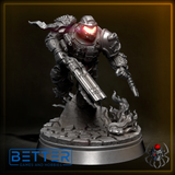 Weapons. Flame Lizards - Liquidator Commander. Conversion parts for sci-fi wargaming, 2nd born marine