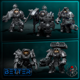 Heads - Sons of the Storm, Heavy Armor Squad. Conversion parts for sci-fi wargaming, New Termi's