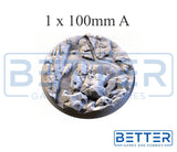 Volcanic - Themed Bases and Toppers for sci-fi & fantasy wargaming