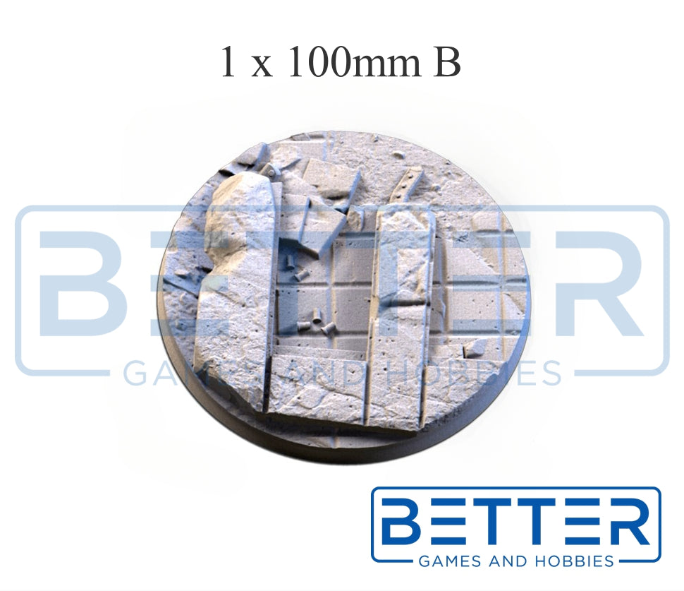 City Ruins - Themed bases and Toppers for sci-fi & fantasy wargaming