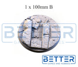 City Ruins - Themed bases and Toppers for sci-fi & fantasy wargaming