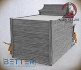 Frontier Town, Sherifs Office - 28, 15 and 10mm Scale, for Fantasy, Historical terrain RPG