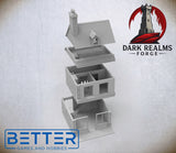 Overlord 1944, Building 1 - 32, 28, 15 and 10mm Scale, for Fantasy, Historical terrain RPG