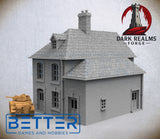 Overlord 1944, Building 3 - 32, 28, 15 and 10mm Scale, for Fantasy, Historical terrain RPG