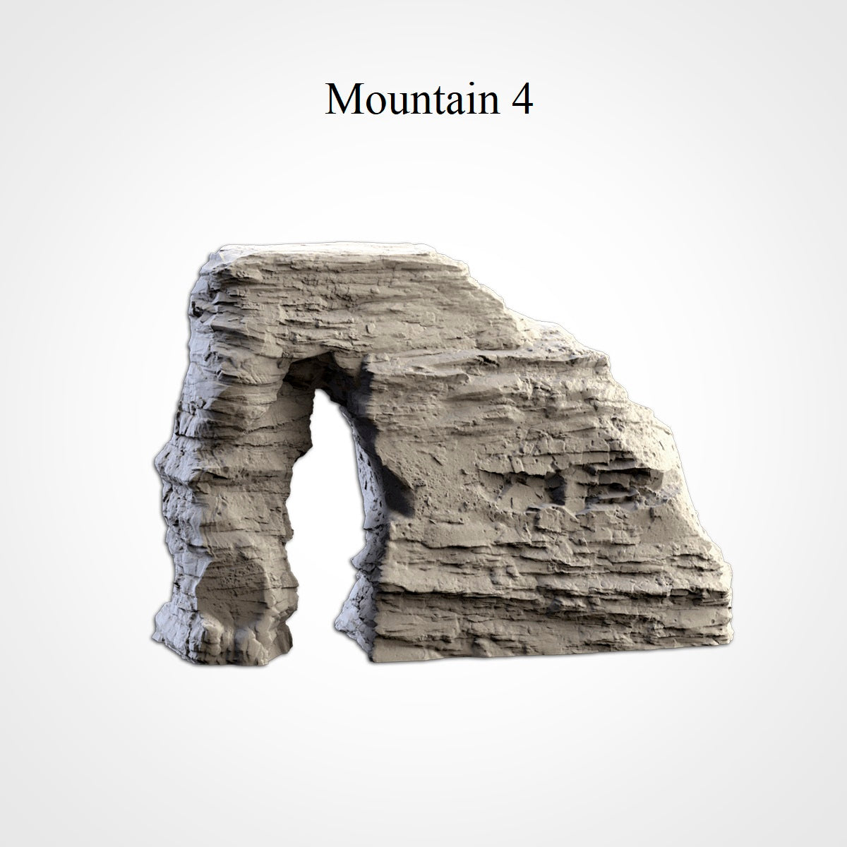 Desert Mountains 1, (32, 28, 15 & 10mm Scale) Terrain for Sci-Fi, Fantasy and Historical Wargames