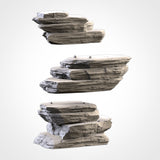 Desert Mountains 2, (32, 28, 15 & 10mm Scale) 3d printed terrain. Fantasy Sci-fi and Historical wargames, RPG