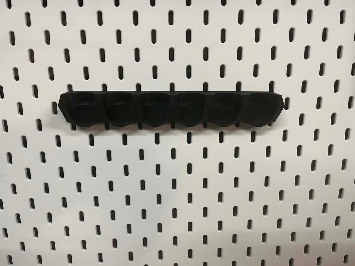 Wall Workshop - Modular hobby organiser, Paint Pot Holders, Ikea Skadis compatible.