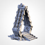 Xenos Pyramids (32, 28, 15 & 10mm Scale) tabletop wargaming terrain