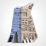 Xenos Pyramids (32, 28, 15 & 10mm Scale) tabletop wargaming terrain