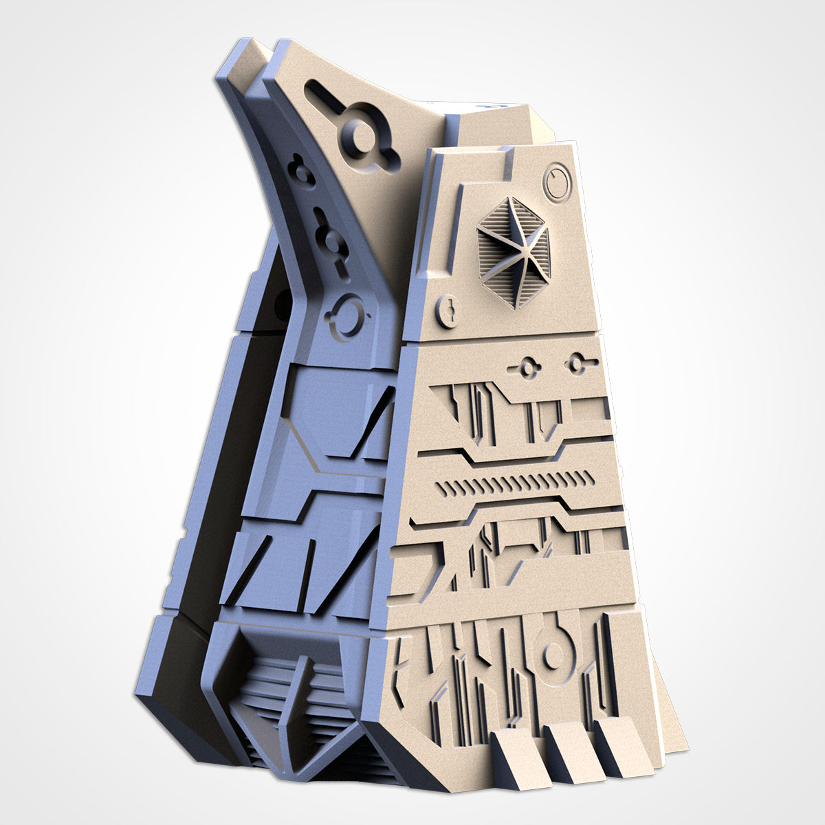 Xenos Pyramids (32, 28, 15 & 10mm Scale) tabletop wargaming terrain