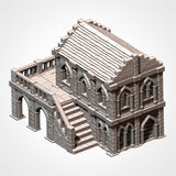 Middle Earth Town (32,28,15 & 10mm Scale) Fantasy Terrain for RPG, D&D