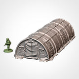 Military Barracks (32, 28, 15 & 10mm Scale) tabletop wargaming terrain