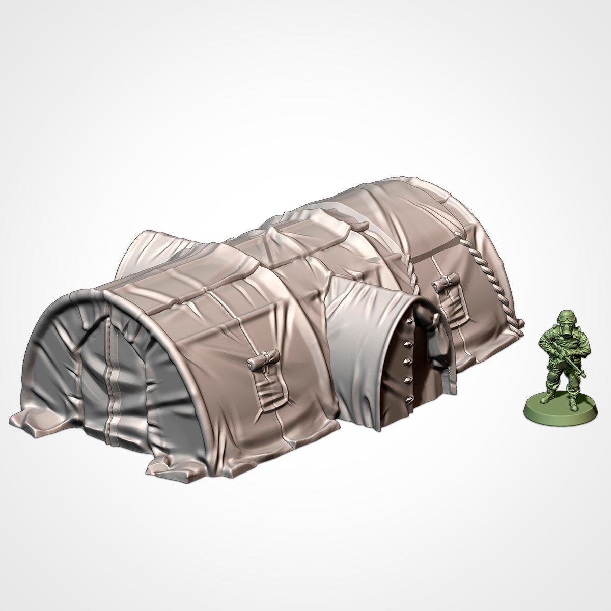 Military Barracks (32, 28, 15 & 10mm Scale) tabletop wargaming terrain