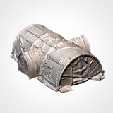 Military Barracks (32, 28, 15 & 10mm Scale) tabletop wargaming terrain