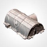 Military Barracks (32, 28, 15 & 10mm Scale) tabletop wargaming terrain