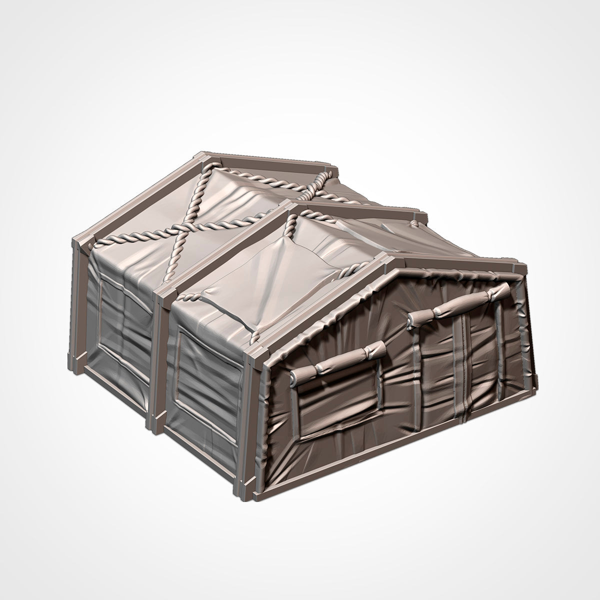 Military Barracks (32, 28, 15 & 10mm Scale) tabletop wargaming terrain