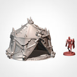 Goblin Camp, (32, 28, 15 & 10mm Scale) 3d printed Terrain Scenery