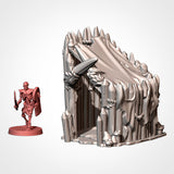 Goblin Camp, (32, 28, 15 & 10mm Scale) 3d printed Terrain Scenery