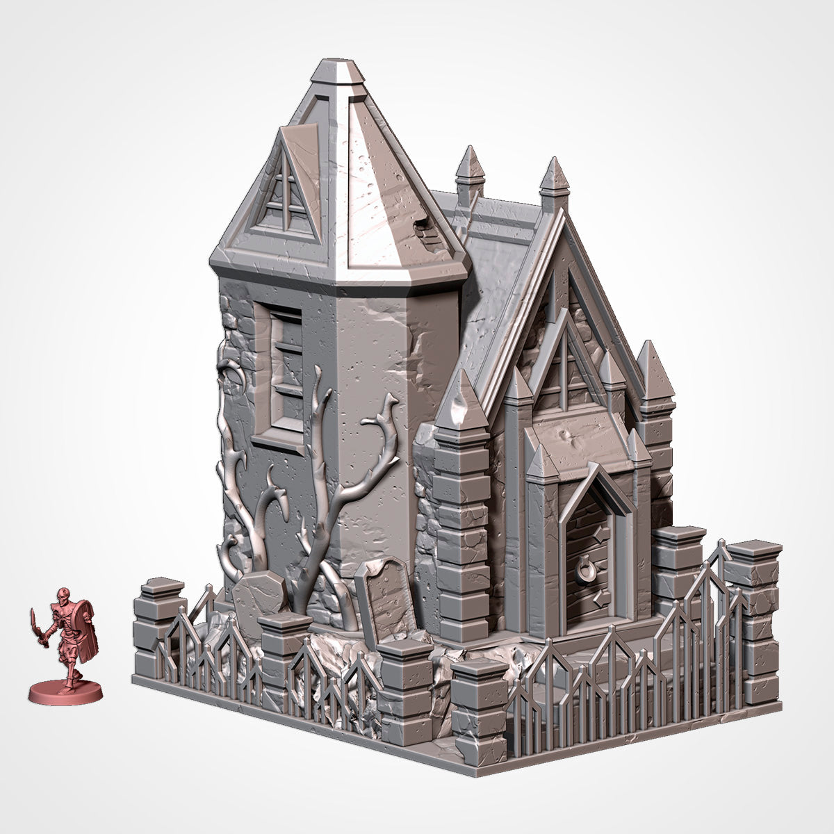 Night of the Living Dead, 3d printed Terrain Scenery for Tabletop Wargaming, RPG.