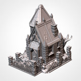 Night of the Living Dead, 3d printed Terrain Scenery for Tabletop Wargaming, RPG.
