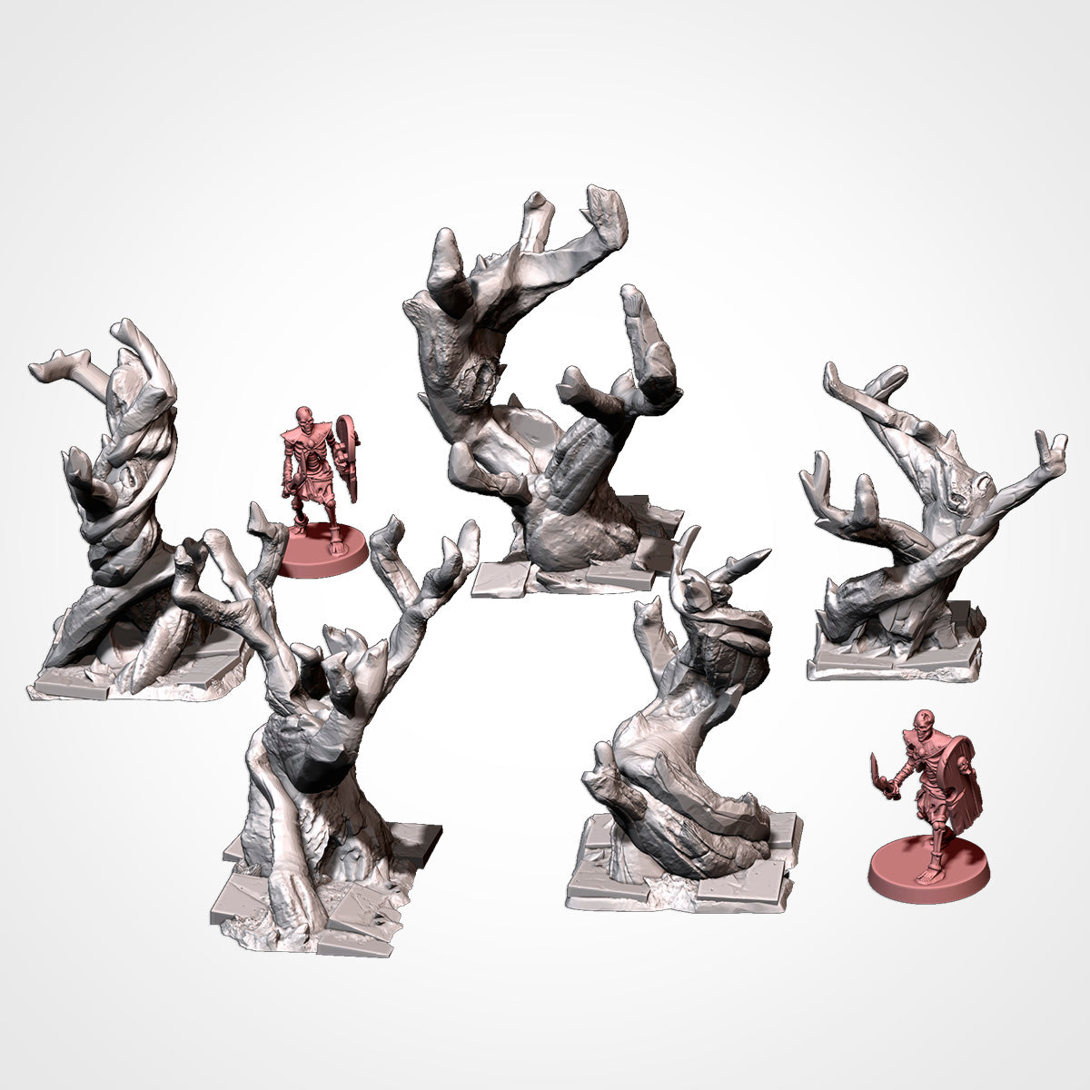 Night of the Living Dead, 3d printed Terrain Scenery for Tabletop Wargaming, RPG.