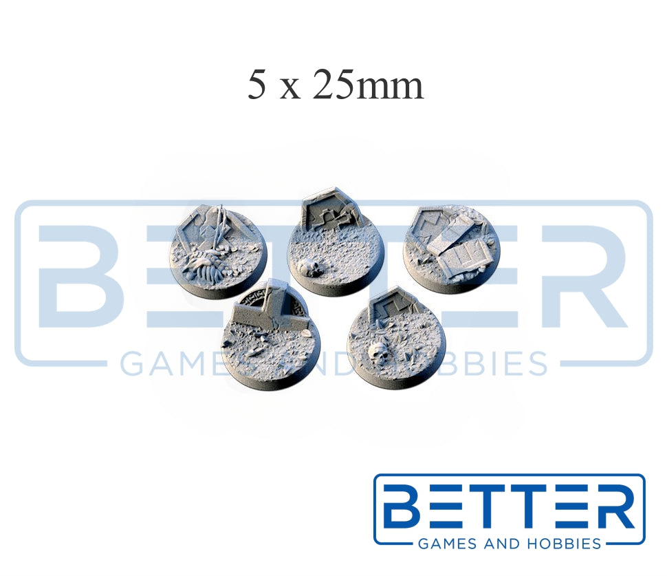 Graveyard - Themed bases and Toppers for sci-fi & fantasy wargaming