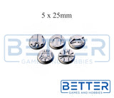 World Ship - Themed Bases and Toppers for sci-fi & fantasy wargaming