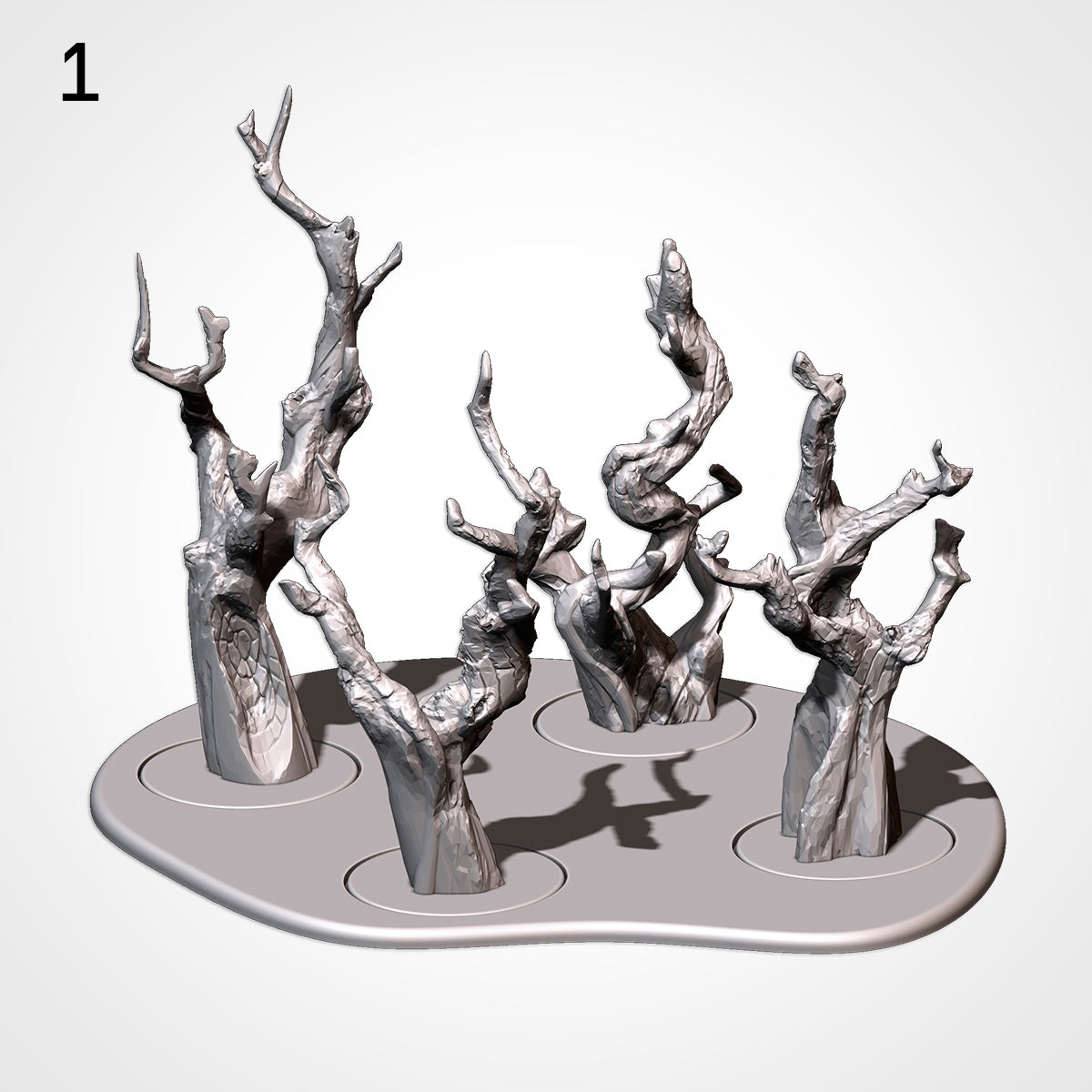 Dead Forests (32 & 28mm Scale) tabletop wargaming terrain