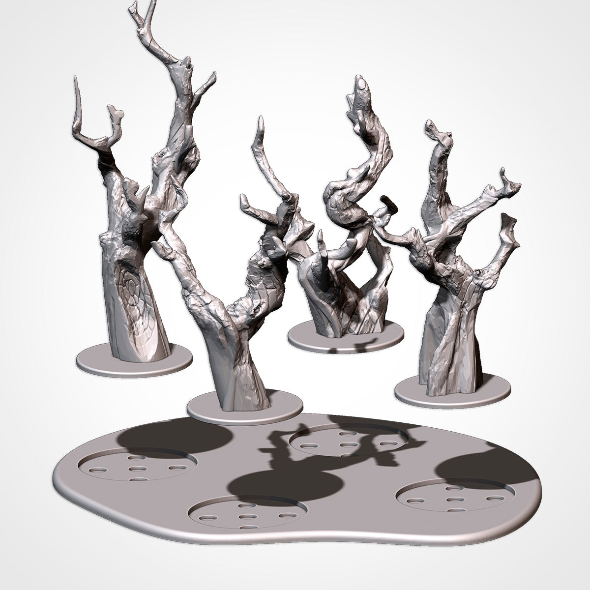 Dead Forests (32 & 28mm Scale) tabletop wargaming terrain