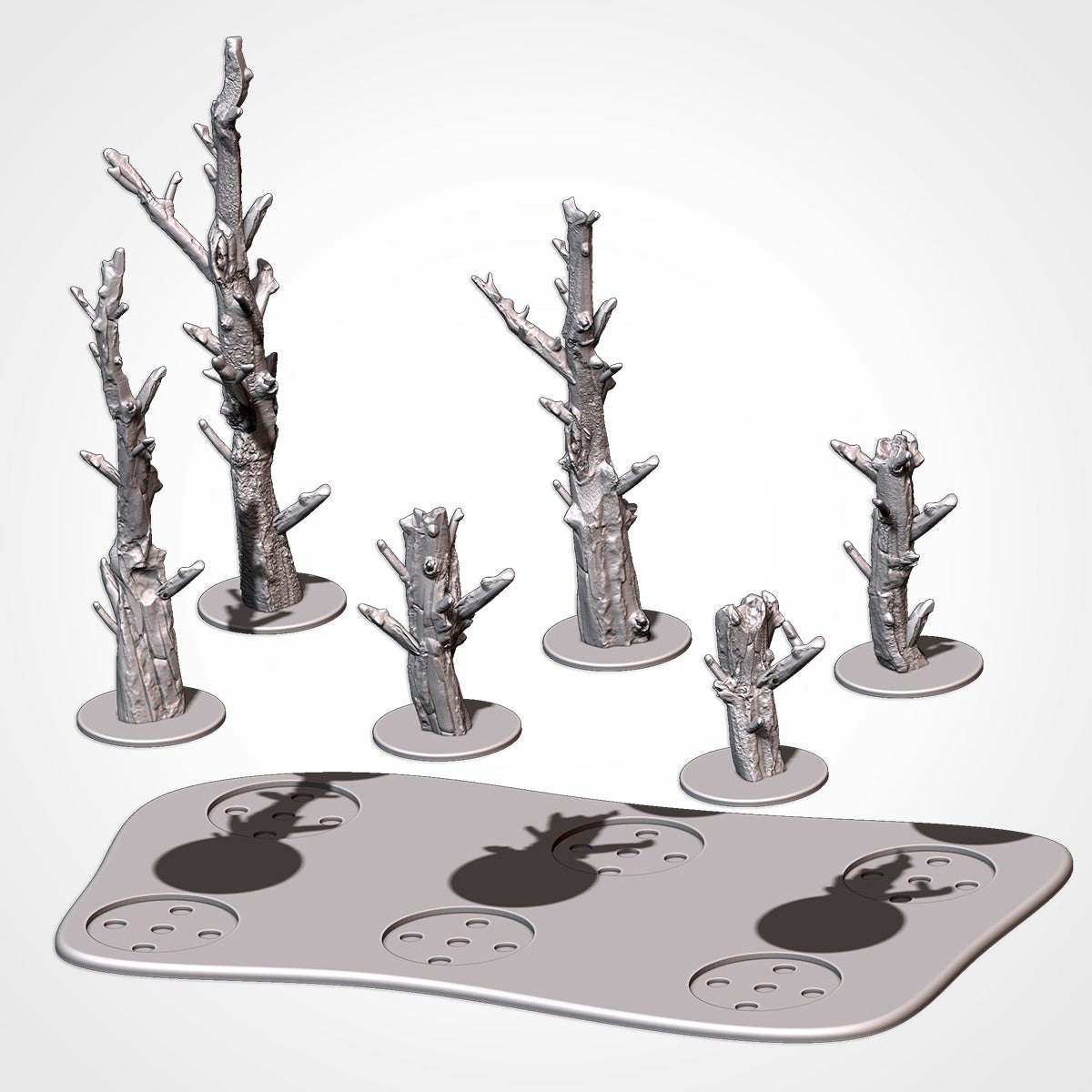 Dead Forests (32 & 28mm Scale) tabletop wargaming terrain