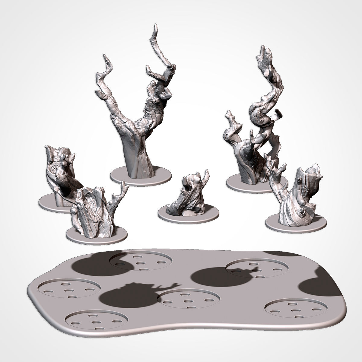 Dead Forests (32 & 28mm Scale) tabletop wargaming terrain