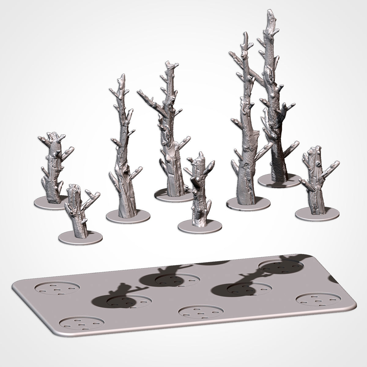 Dead Forests (32 & 28mm Scale) tabletop wargaming terrain