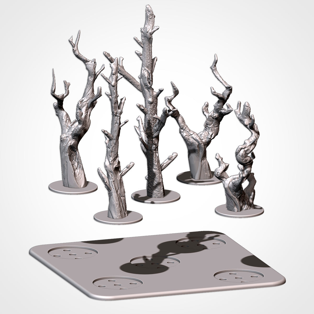 Dead Forests (32 & 28mm Scale) tabletop wargaming terrain