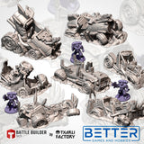 Orc Buggies. 32, 28, 15 & 10mm Scale tabletop wargaming terrain