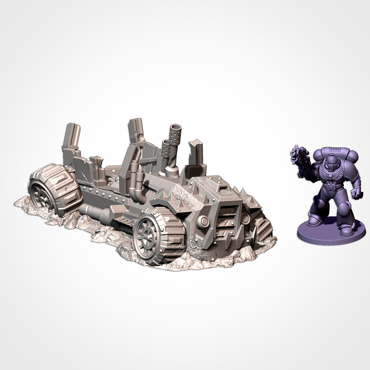 Orc Buggies. 32, 28, 15 & 10mm Scale tabletop wargaming terrain