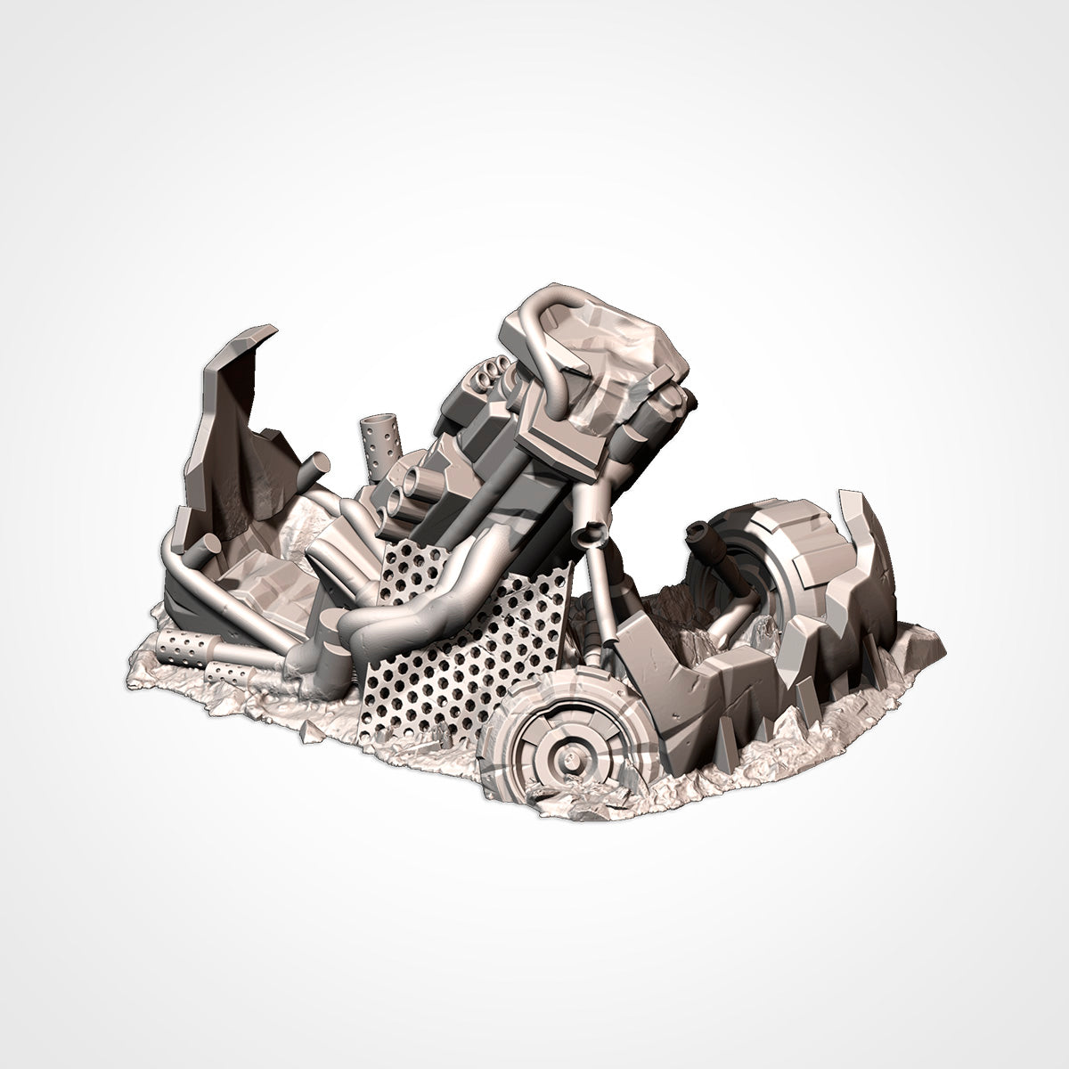 Orc Buggies. 32, 28, 15 & 10mm Scale tabletop wargaming terrain